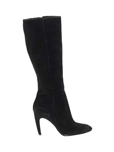 Pre-owned Via Spiga Boots In Black
