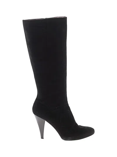 Pre-owned Via Spiga Boots In Black