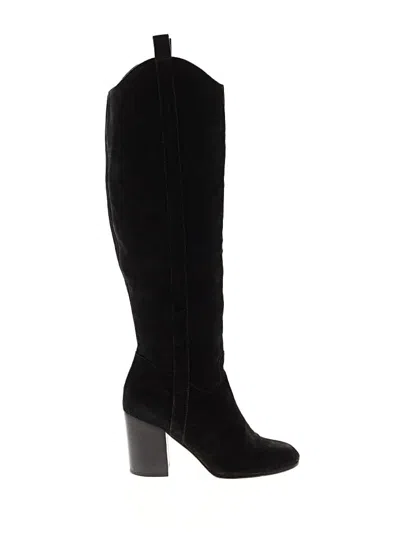 Pre-owned Via Spiga Boots In Black