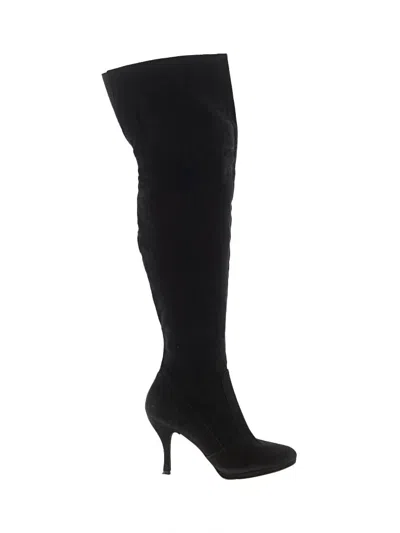 Pre-owned Via Spiga Boots In Black