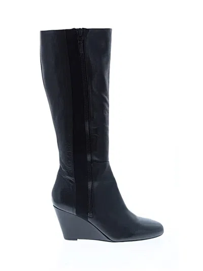 Pre-owned Via Spiga Boots In Black