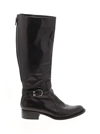 Pre-owned Via Spiga Boots In Black