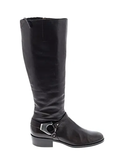 Pre-owned Via Spiga Boots In Brown