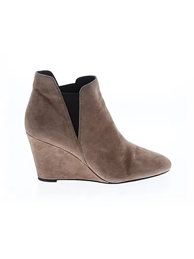 Pre-owned Via Spiga Boots In Brown
