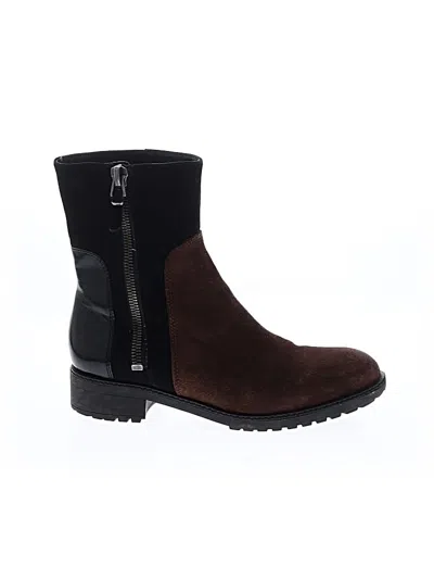 Pre-owned Via Spiga Boots In Brown