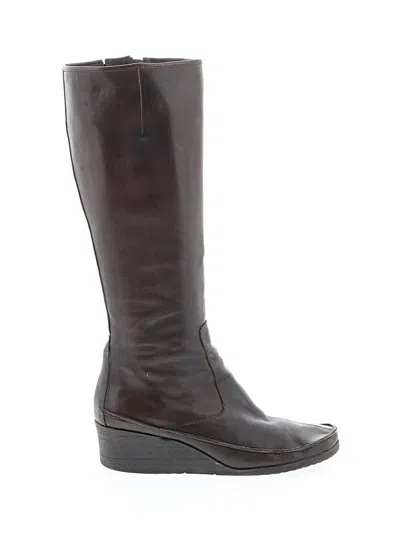 Pre-owned Via Spiga Boots In Brown