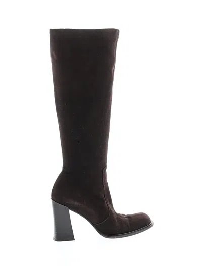 Pre-owned Via Spiga Boots In Brown