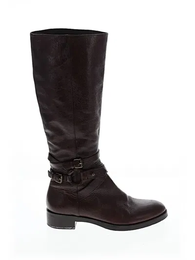 Pre-owned Via Spiga Boots In Brown