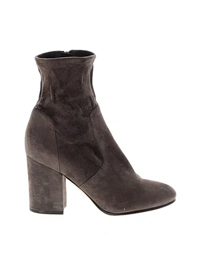 Pre-owned Via Spiga Boots In Gray