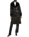 Via Spiga Coat In Black