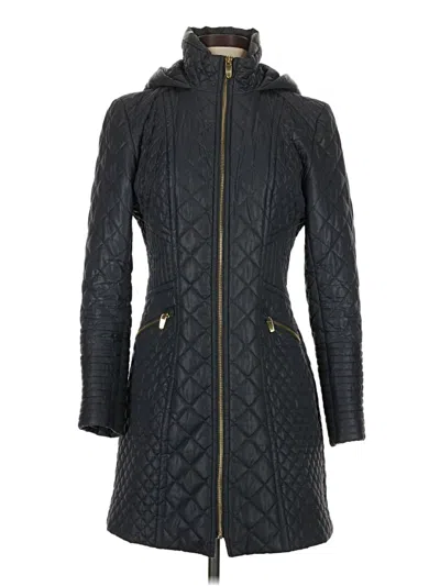 Pre-owned Via Spiga Coat In Black