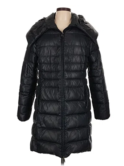 Pre-owned Via Spiga Coat In Black