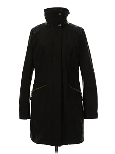 Pre-owned Via Spiga Coat In Black