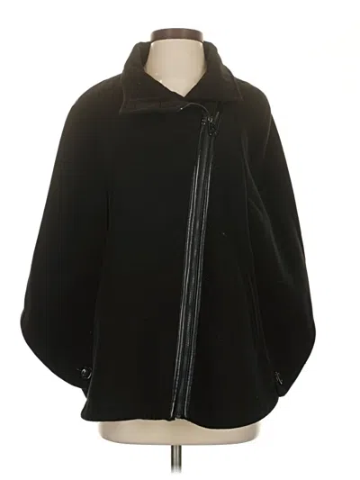 Pre-owned Via Spiga Coat In Black