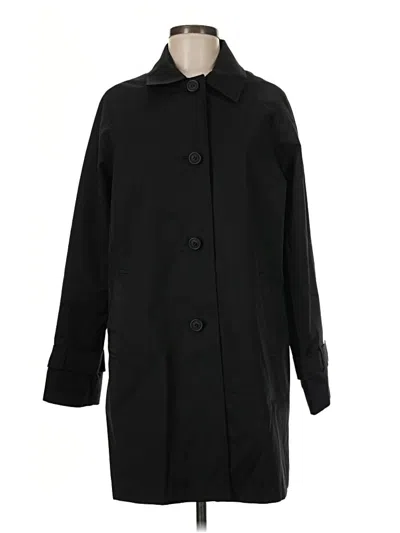 Pre-owned Via Spiga Coat In Black