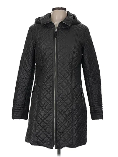 Pre-owned Via Spiga Coat In Black