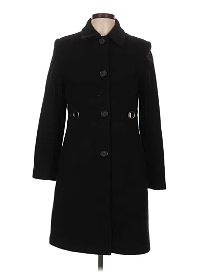 Pre-owned Via Spiga Coat In Black