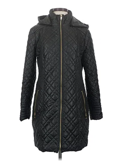 Pre-owned Via Spiga Coat In Black