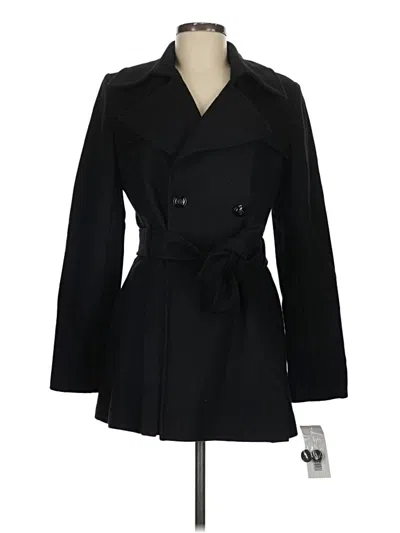 Pre-owned Via Spiga Coat In Black