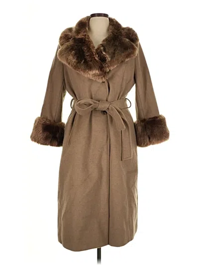 Pre-owned Via Spiga Coat In Brown
