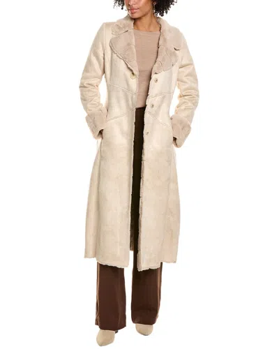 Via Spiga Coat In Neutral