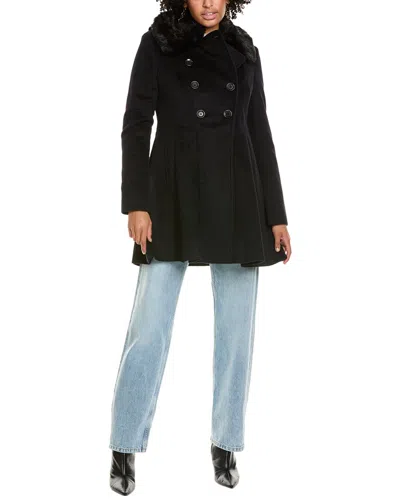 VIA SPIGA VIA SPIGA DOUBLE-BREASTED WOOL-BLEND COAT