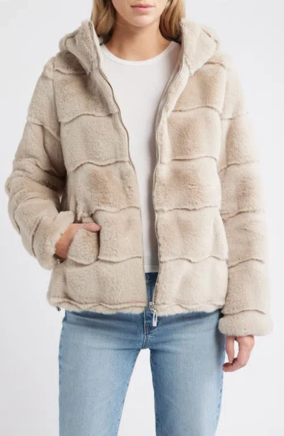 VIA SPIGA VIA SPIGA FAUX FUR JACKET