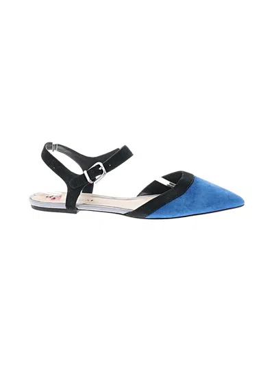 Pre-owned Via Spiga Flats In Blue