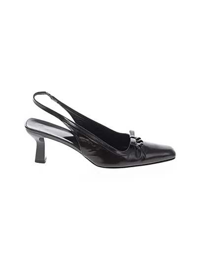 Pre-owned Via Spiga Heels In Black