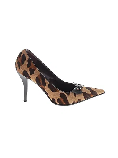 Pre-owned Via Spiga Heels In Brown