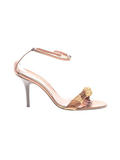 Pre-owned Via Spiga Heels In Gold