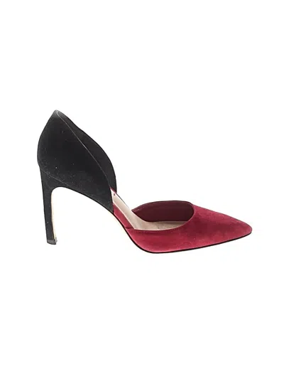 Pre-owned Via Spiga Heels In Red
