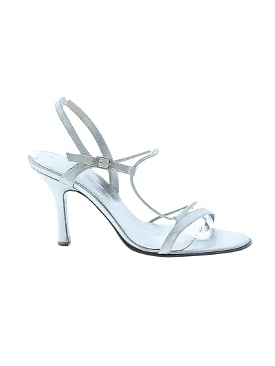 Pre-owned Via Spiga Heels In Silver