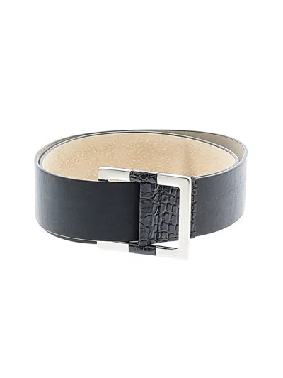 Pre-owned Via Spiga Leather Belt In Black