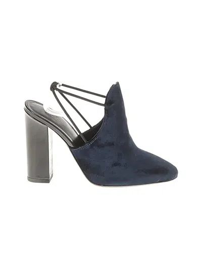 Pre-owned Via Spiga Mule/clog In Blue