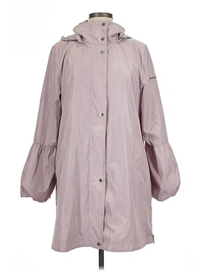 Pre-owned Via Spiga Raincoat In Purple