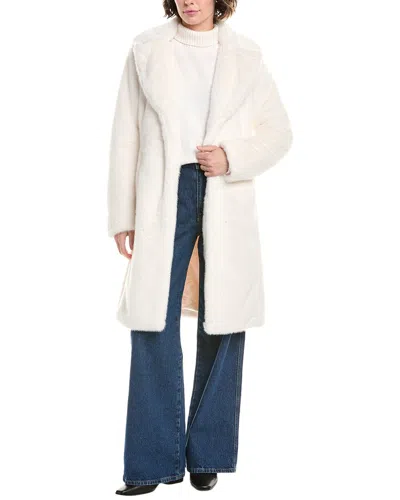 Via Spiga Reefer Jacket In White