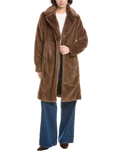 Via Spiga Reefer Jacket In Yellow