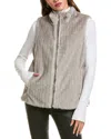 Via Spiga Reversible Faux Fur Vest In Multi
