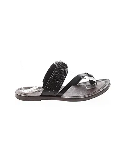 Pre-owned Via Spiga Sandals In Black