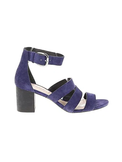 Pre-owned Via Spiga Sandals In Blue