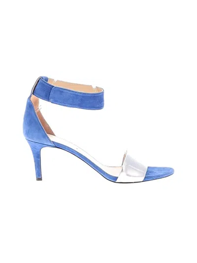 Pre-owned Via Spiga Sandals In Blue