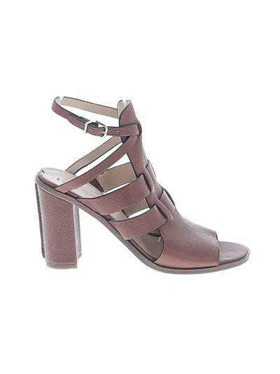 Pre-owned Via Spiga Sandals In Brown