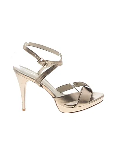 Pre-owned Via Spiga Sandals In Gray