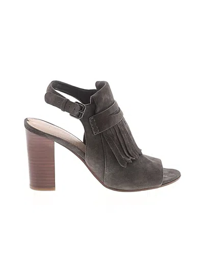 Pre-owned Via Spiga Sandals In Gray