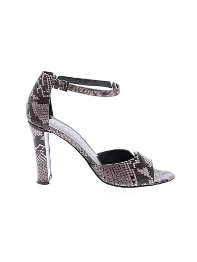 Pre-owned Via Spiga Sandals In Gray