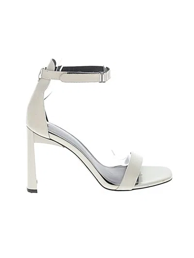 Pre-owned Via Spiga Sandals In Ivory