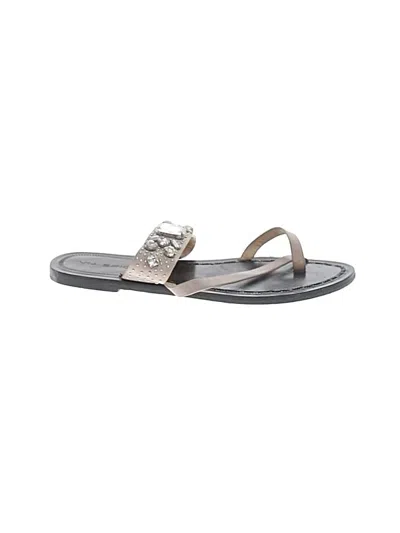 Pre-owned Via Spiga Sandals In Silver