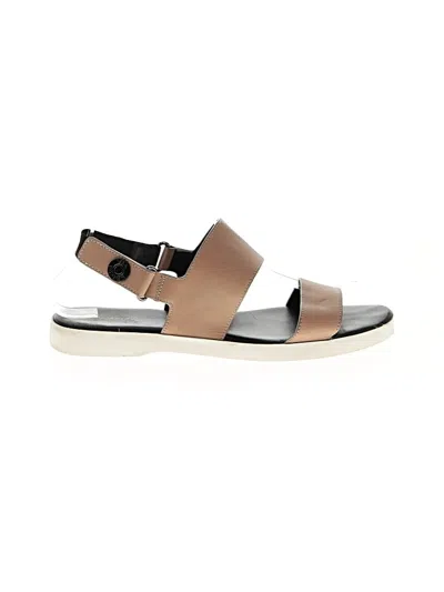 Pre-owned Via Spiga Sandals In Tan