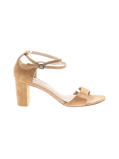 Pre-owned Via Spiga Sandals In Tan
